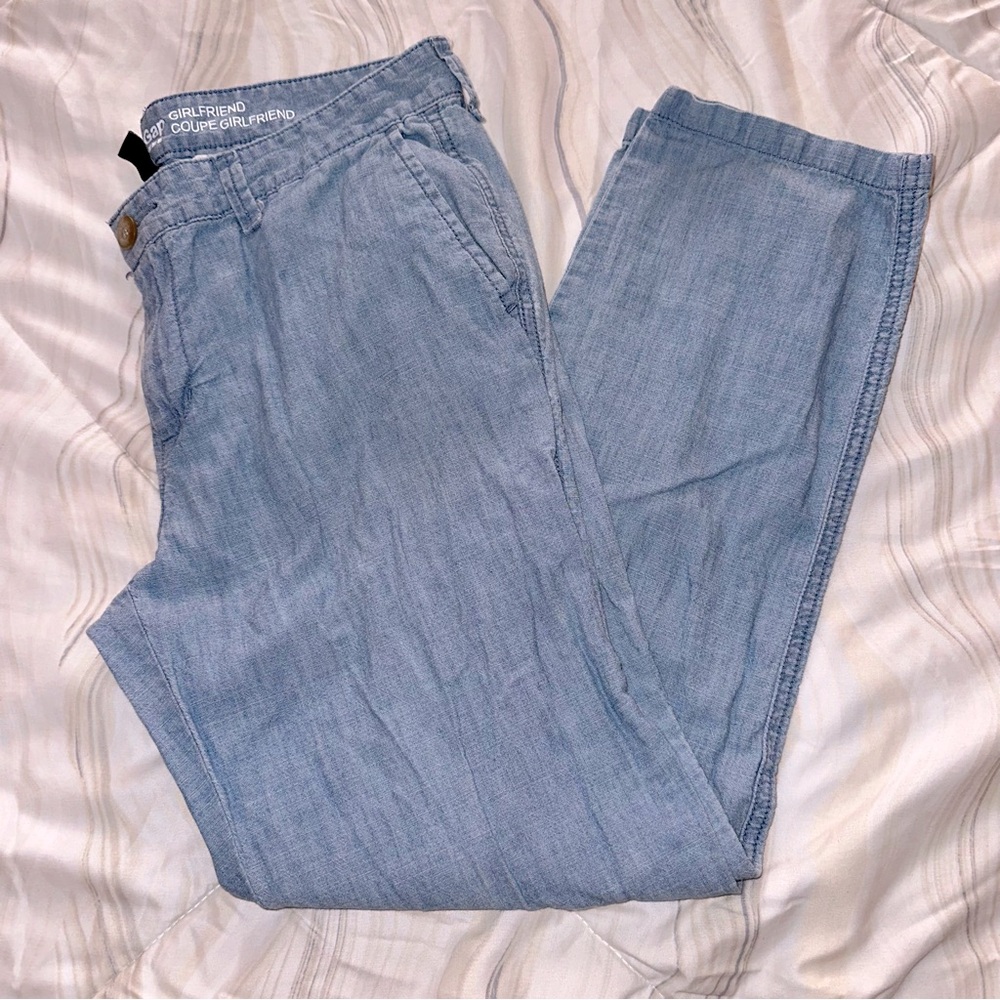 GAP Light Blue Girlfriend‎ Jeans